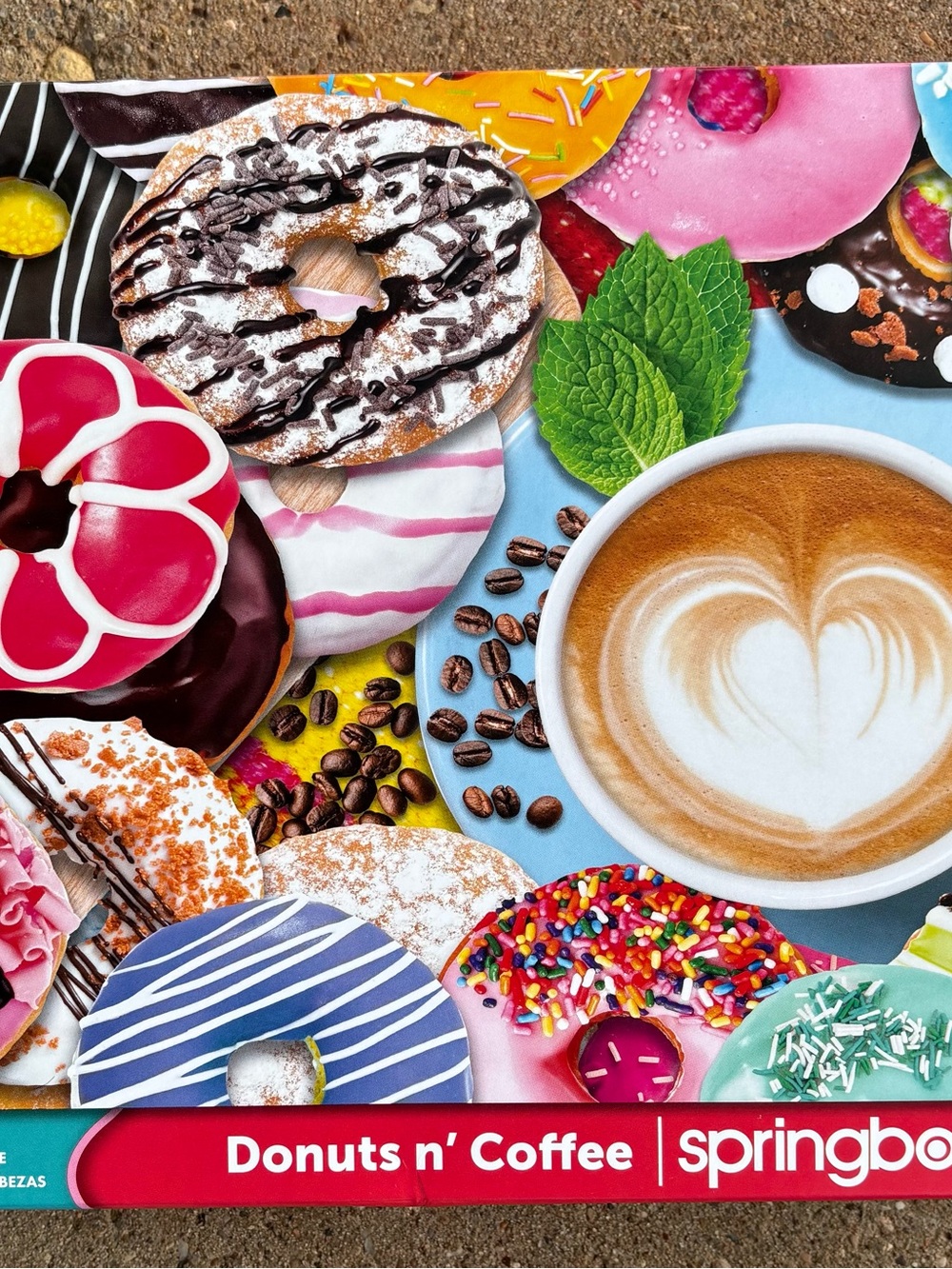 Springbok Donuts n' Coffee Puzzle 500 Piece.